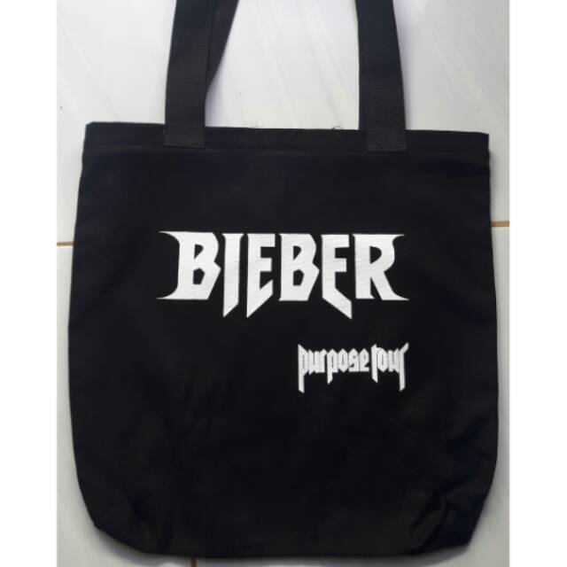 Tote bag justin bieber