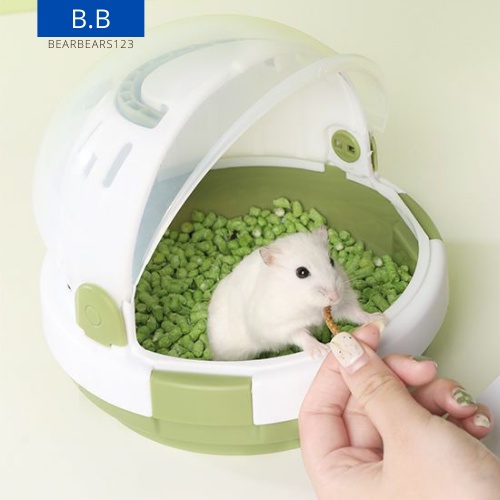 Bearbears Pet cage kandang hamster Ufo astronot plus botol minum-1