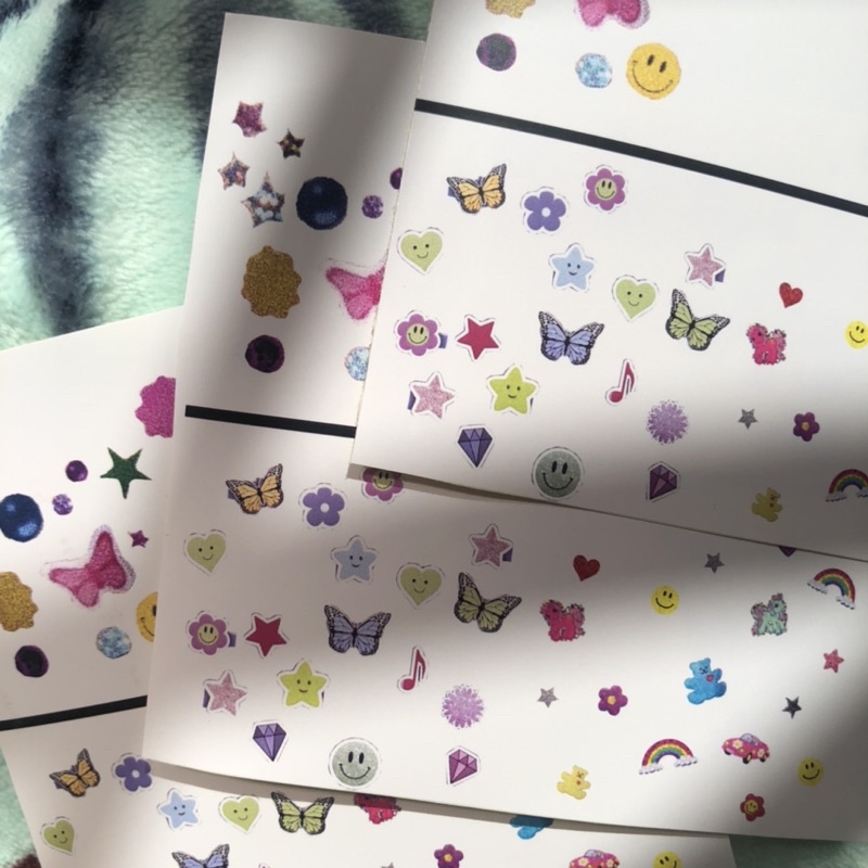 olivia rodrigo face sticker ( not for face )