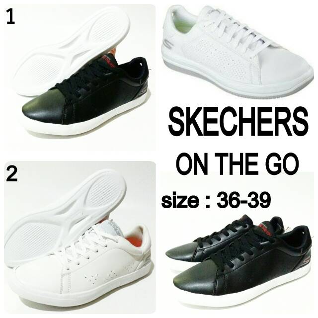 Sepatu skechers Woman tali skechers Leather ON THE GO sepatu tali skechers terbaru dan termurah