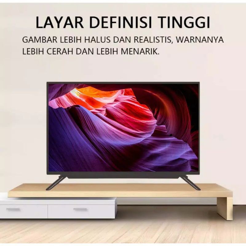 PROMO - TV LED DIGITAL 24 Inch Gambar HD Garansi 1 Tahun