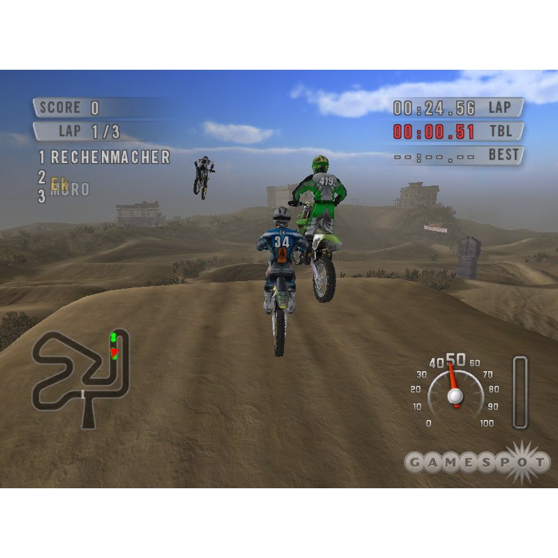 Kaset PS 2 Motocross Mania 3