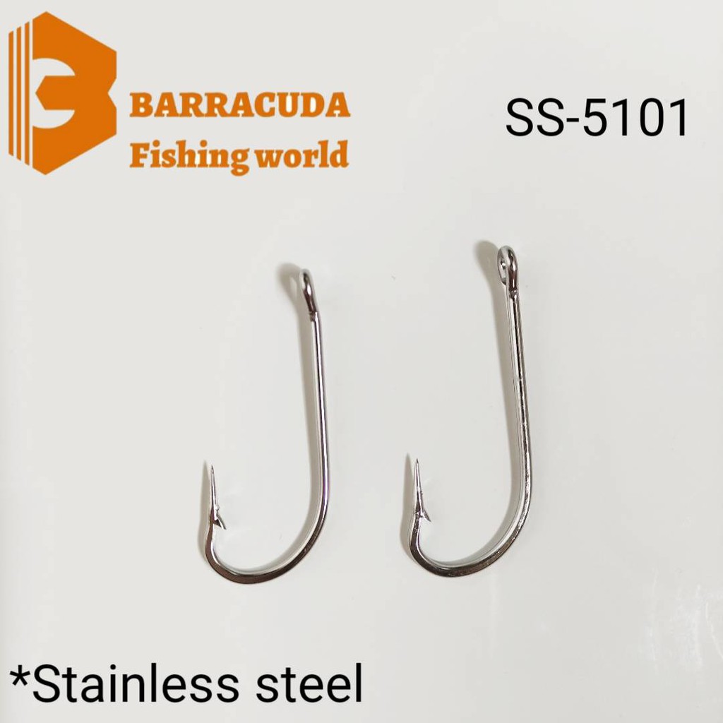 Paku SS 5101 Barracuda O'shaughnessy Stainless Steel fishing hook mata kail