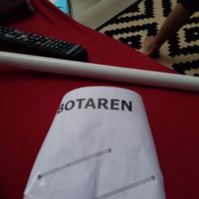 Batang Tirai Shower 120-200 Cm Botaren, Batang Tirai Kamar Mandi Tanpa Bor Sekrup Dapat Dipanjangkan