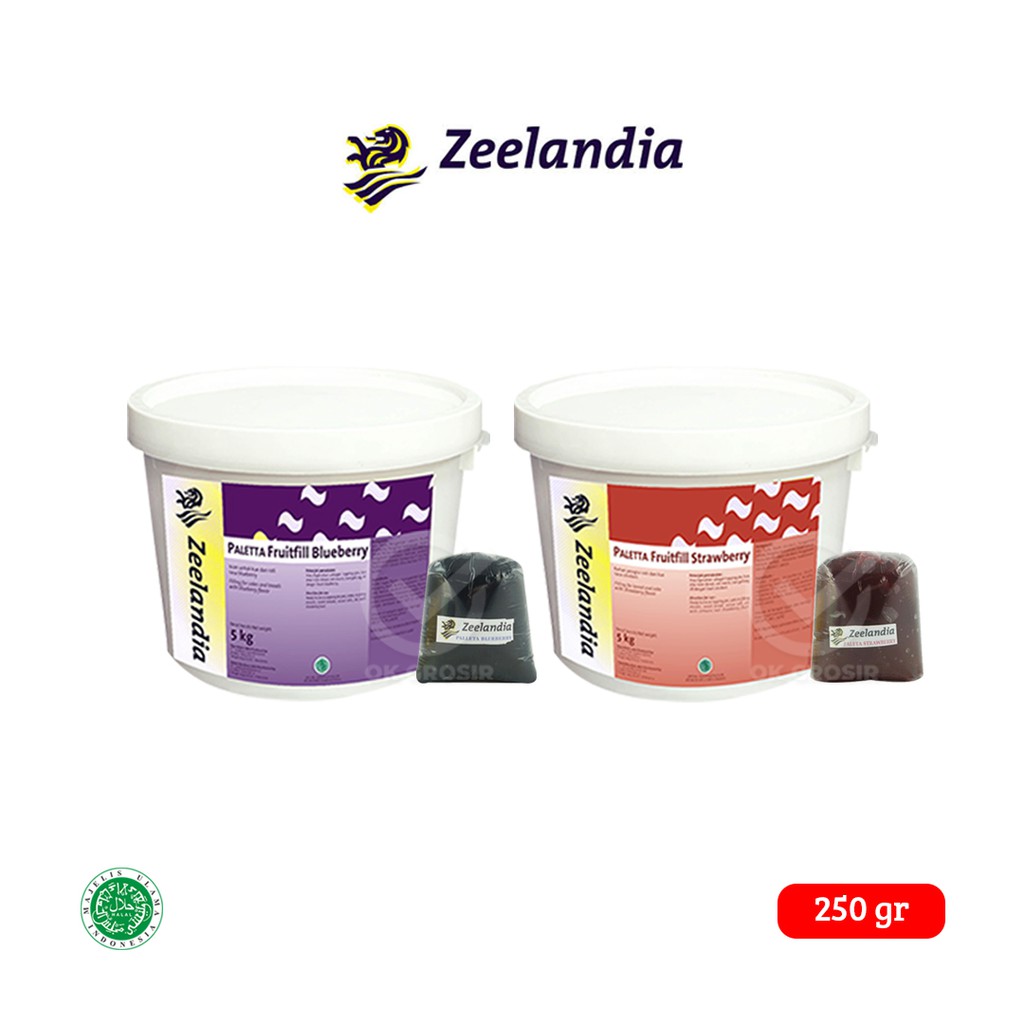 

Zeelandia Paletta Selai Strawberry / Blueberry / Lemon (250 gr)