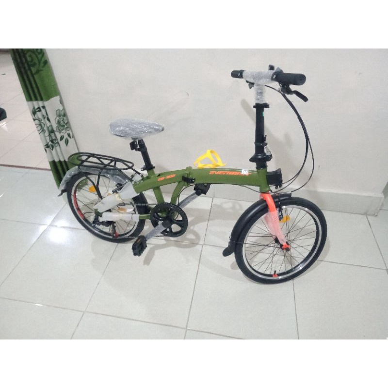 Sepeda lipat 20" everbest eb -902 speed 7 kondisi baru sesuai gambar