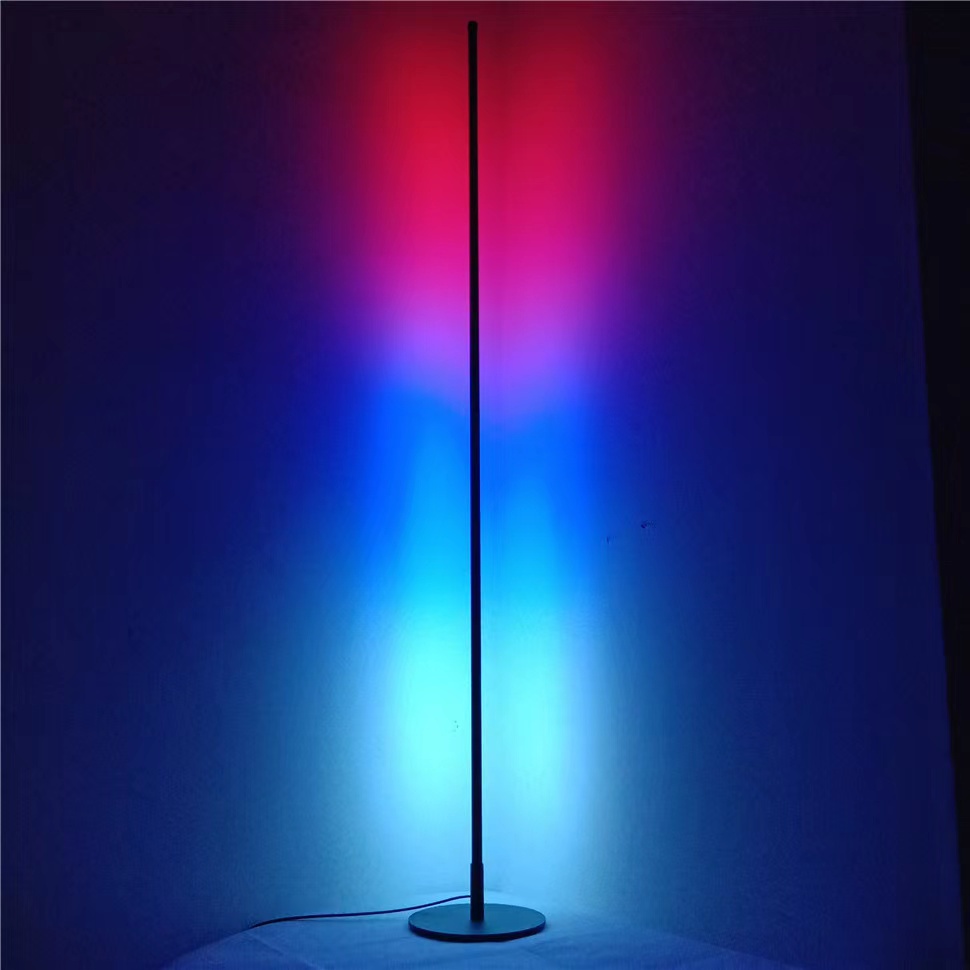 Standing Side Floor Lamp / Lampu Stand Sudut Lantai Minimalis / RGB Lamp