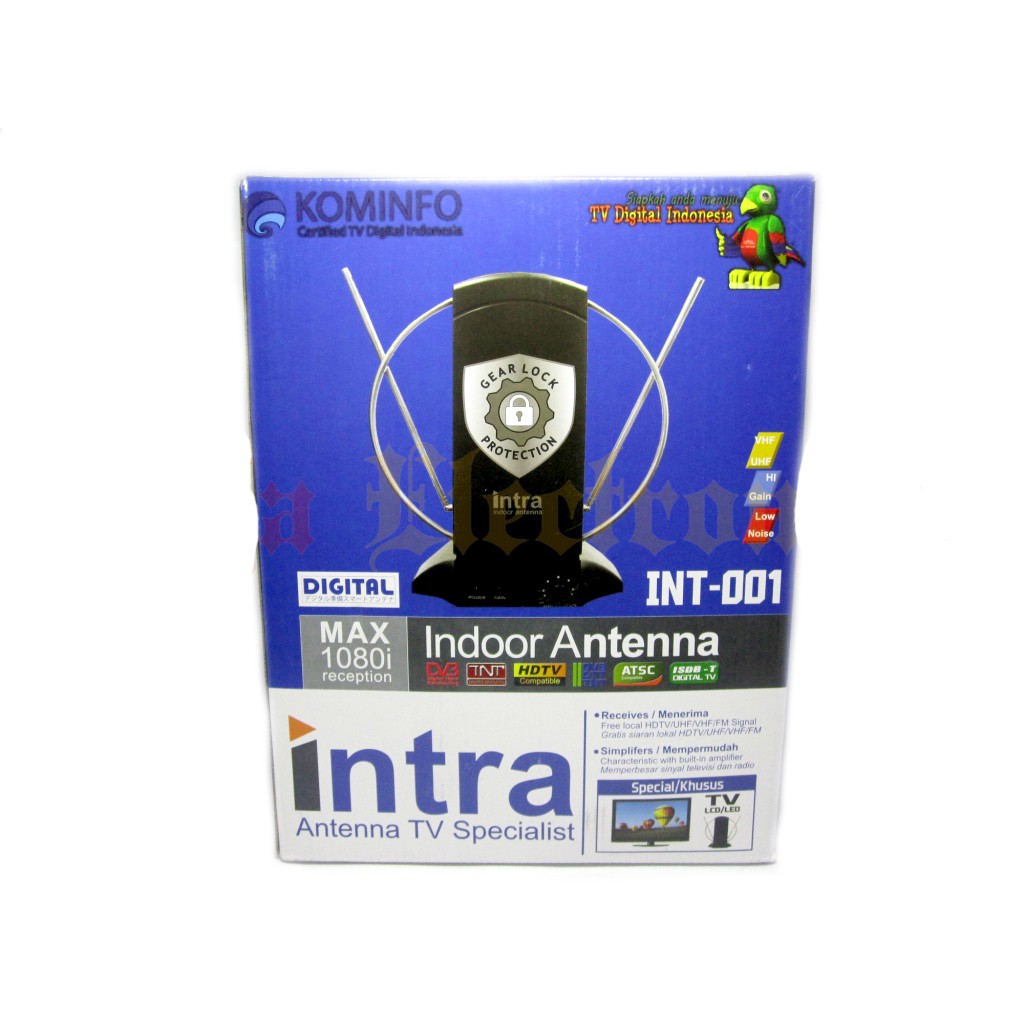 Antena Tv Indoor Digital INTRA INT-001