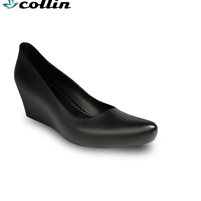 リ Collin - Sepatu Wedges Tinggi 5.5cm / Sepatu Jelly Wanita - B119 Special