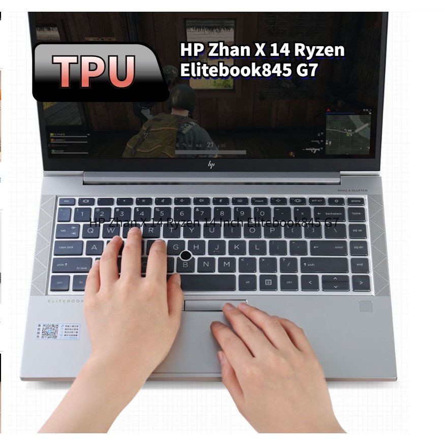 Film Pelindung Keyboard Laptop Anti Debu Untuk HP Zhan X 14 Ryzen Elitebook845 G7 14