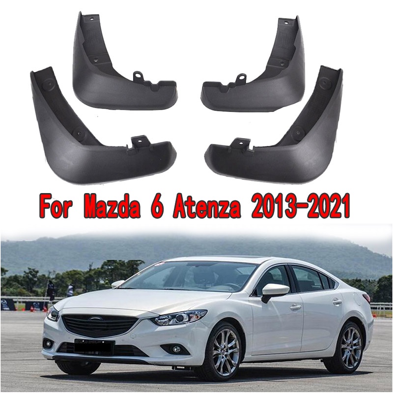 1 Set Mud Flap Pelindung Splash Untuk Mazda 6 GJ GL Atenza 2013-2017 2018 2019 2020 2021 Fender