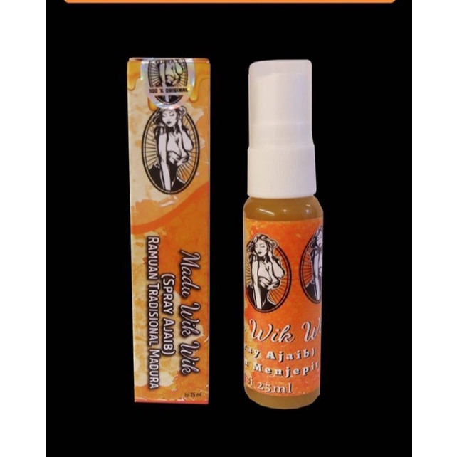 Madu wik wik jamu wikwik spray herbal ajaib wanita ramuan Madura bikin menjepit