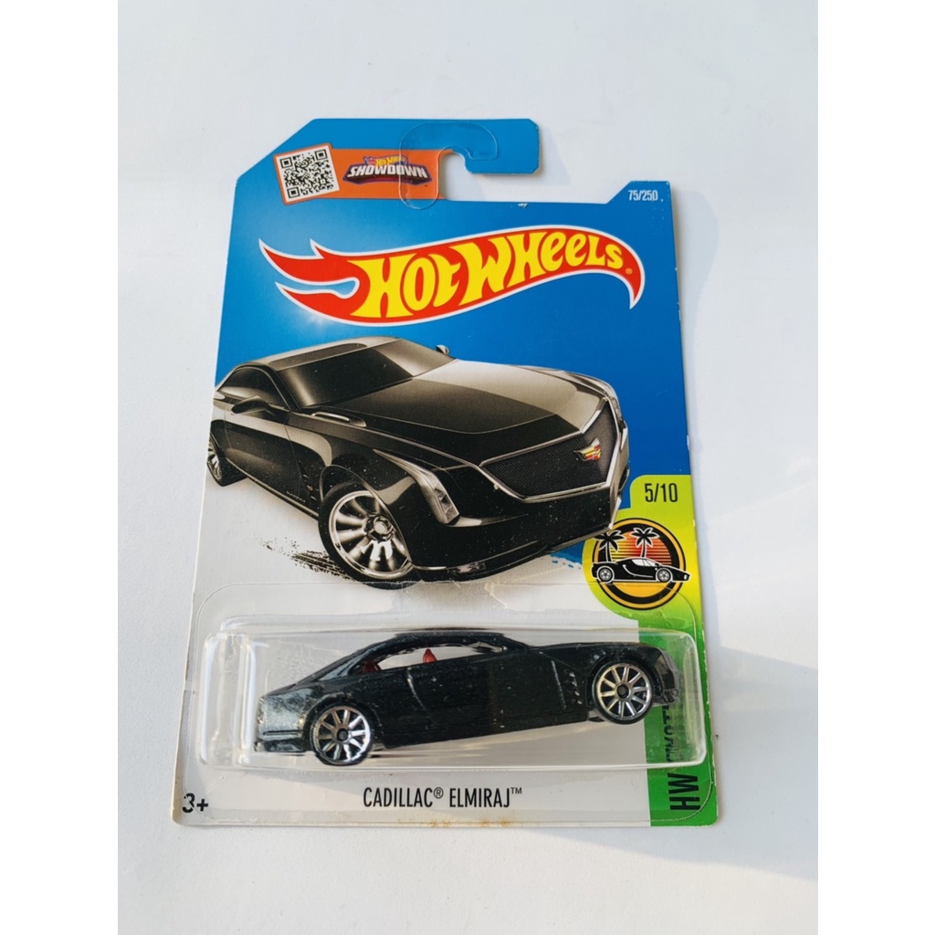 HOTWHEELS HOT WHEELS CADILLAC ELMIRAJ HITAM HW EXOTICS DIECAST MINIATUR MOBIL MAINAN MOBILAN ANAK LI
