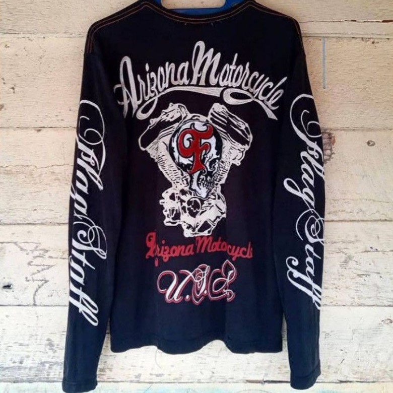 Kaos Flag Staff Arizona Motorcycle Second Original/Jual Kaos Motor Second Original