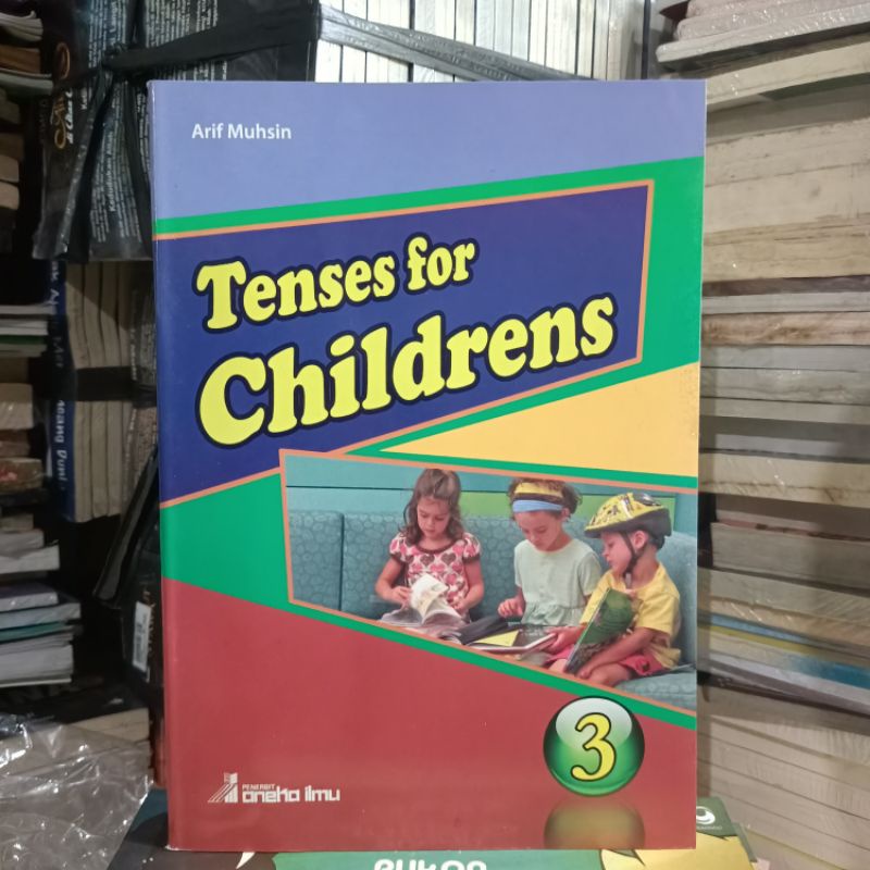 Buku Bahasa Inggris Anak / Belajar Bahasa Inggris Anak / Grammar For Children / Tenses For Children - Murah Original-Tenses Children 3