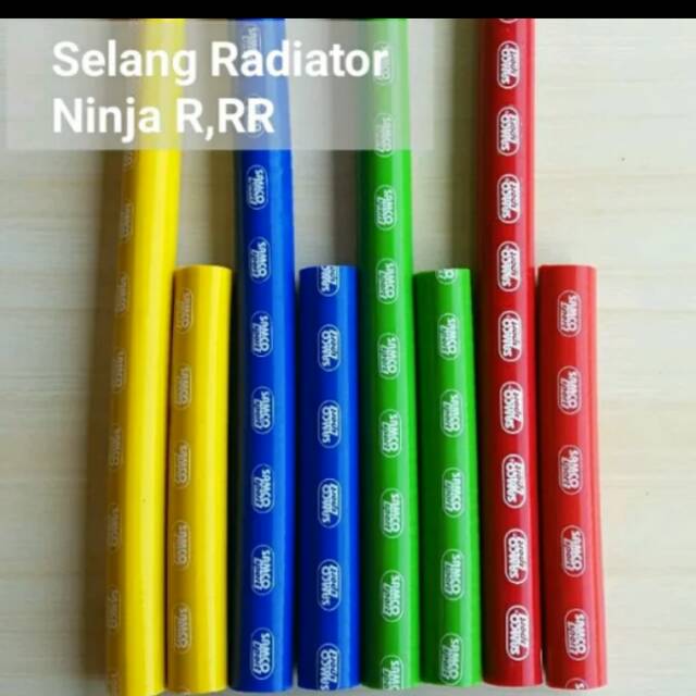 Selang radiator samco ninja R RR atas dan bawah samco original thailand