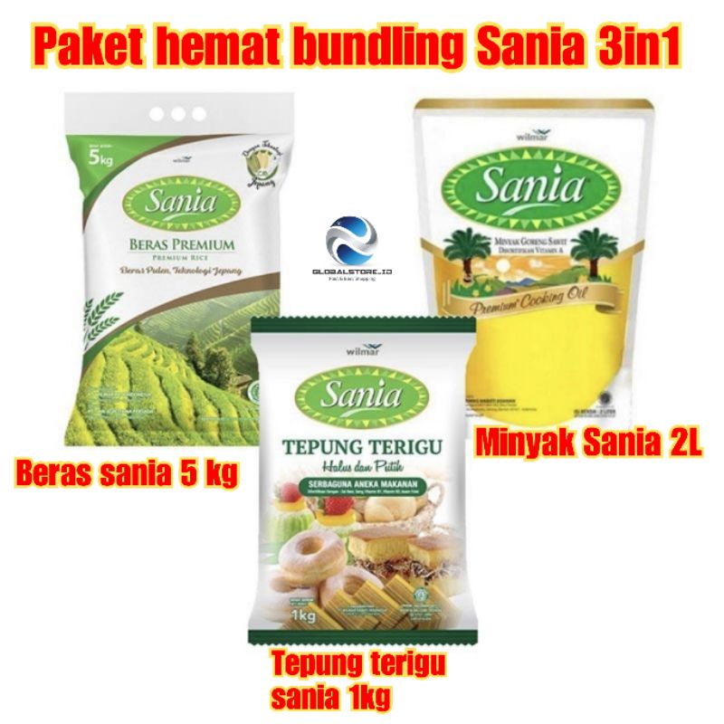 Paket sembako bundling 3in1