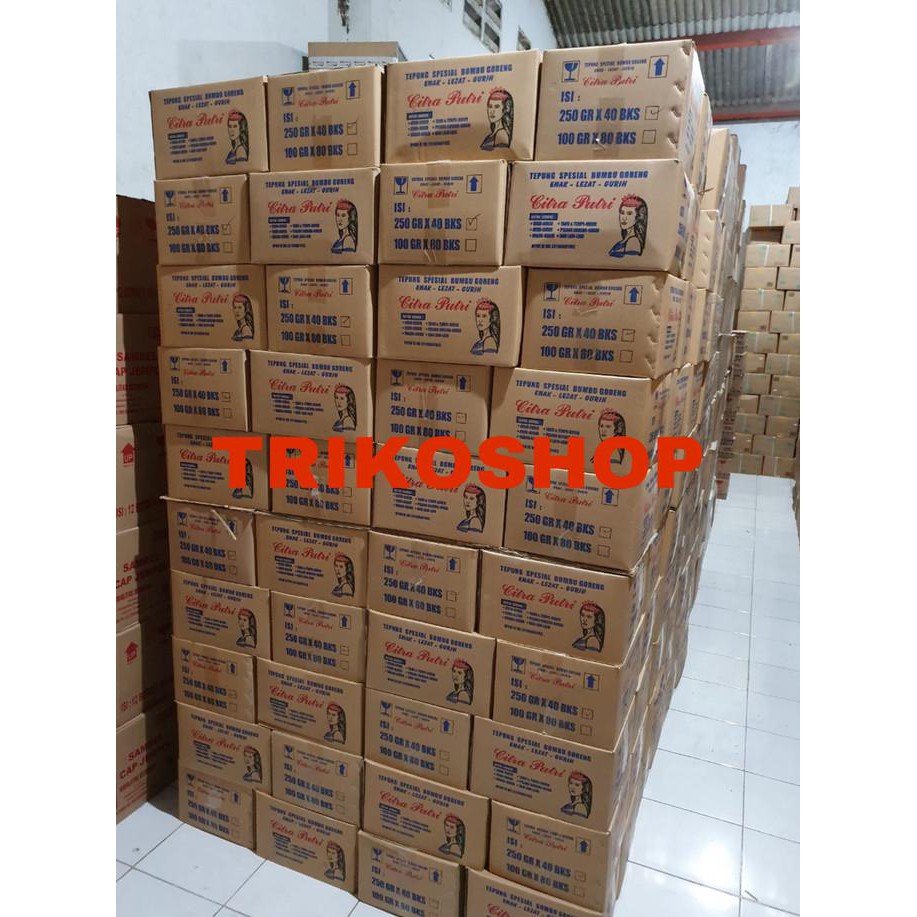 

Tepung Bumbu Serbaguna Citra Putri 250Gr Dus An Isi 40 Pcs