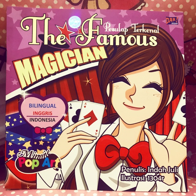 BUKU MINMIE - THE FAMOUS MAGICIAN - ORIGINAL