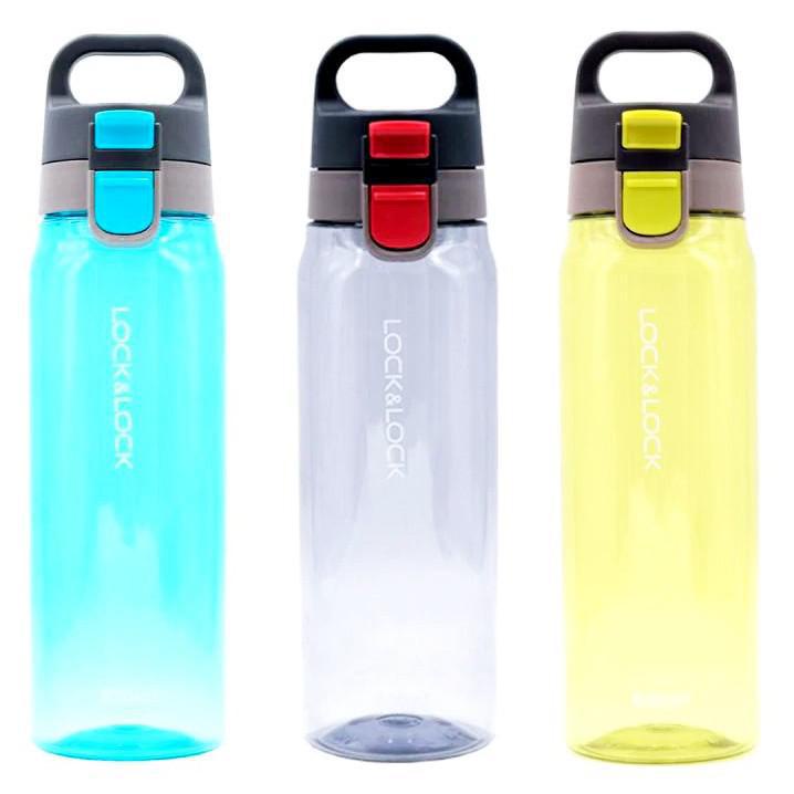 LOCK & N AND LOCK LOCK & LOCK EXCLUSIVE ONE TOUCH CAP WATER BOTTLE BOTOL MINUM 830 ML 830ML 730 ML
