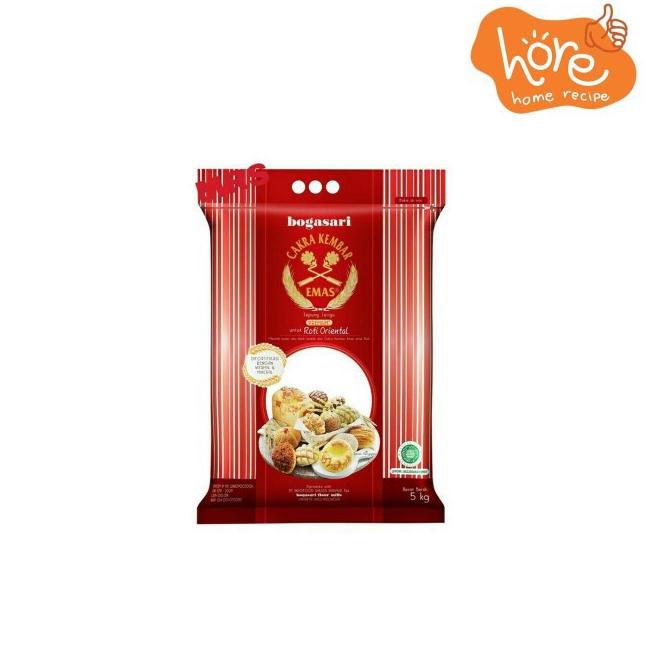 

[KODE PRODUK JQK0T50100] Terigu Cakra Kembar Emas untuk Roti Oriental - 5 KG