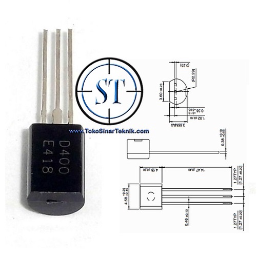 Tansistor Transistor D 400 2SD400 SD400 NPN   D400 D 400 Transis