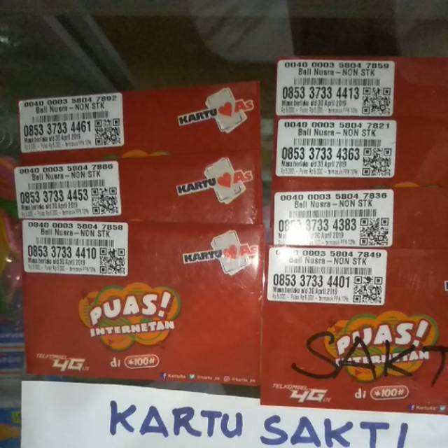 KARRU SAKTI CANTIK TELKOMSEL | KARTU INTERNET MURAH | KARTU TELKOMSEL