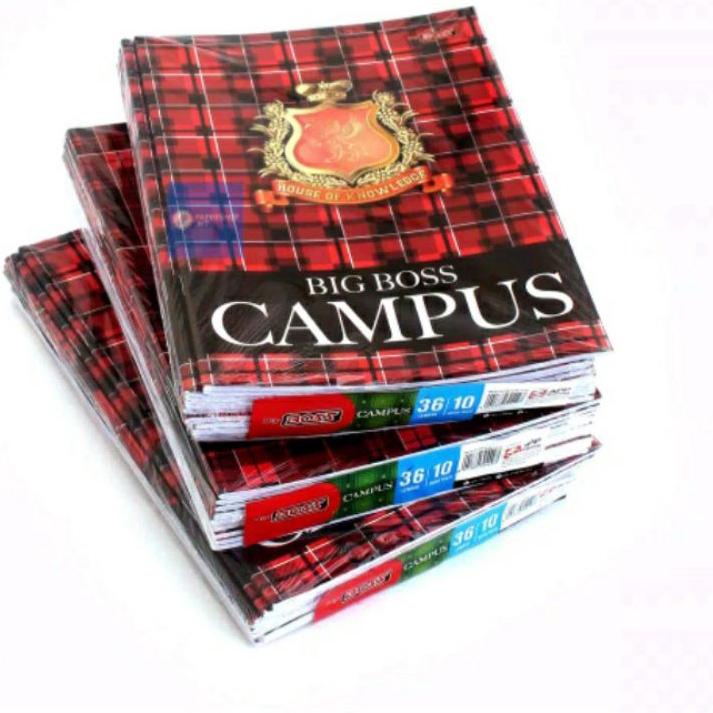 

Harga Bersahabat.. Buku Tulis Campus Isi 50 Lembar / 1 Pack Isi 10 Pcs