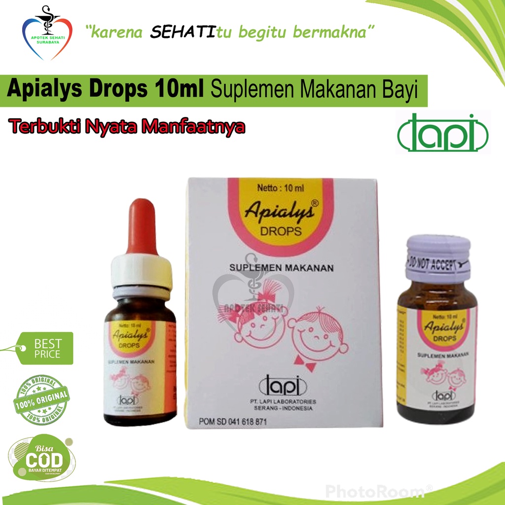 Promo Apialys Drops / Apialis Drop / Multi Vitamin Tetes / vitamin bayi
