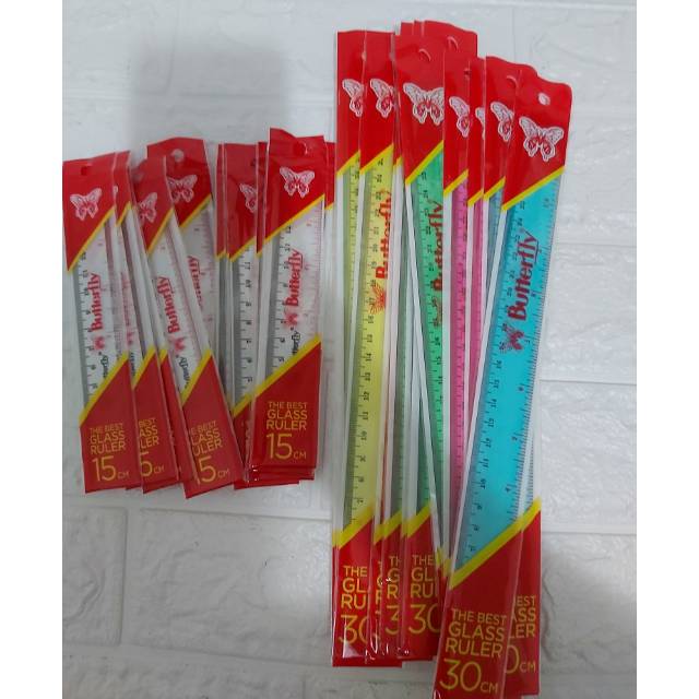 

Penggaris butterfly 15-30cm
