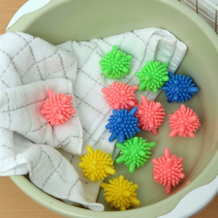 MAGIC LAUNDRY BALL CLEANING BOLA CUCI PAKAIAN MESIN CUCI  BOLA MAGIC PEMBERSIH PAKAIAN LAUNDRY ISI 5PCS