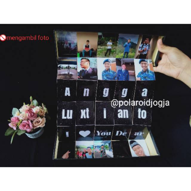 

New Product! Polaroid Box Custom Gift Box Kado