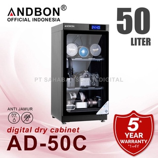 Dry Box Dry Cabinet ANDBON AD-50C Digital Drybox Drycabinet 50 liter