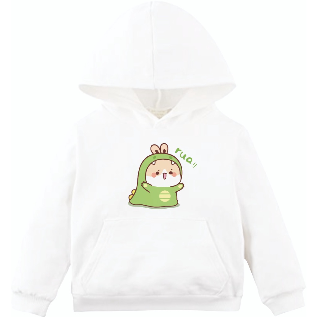 HOODIE ANAK PEREMPUAN MONSTER RUA / HOODIE ANAK PEREMPUAN TEBAL