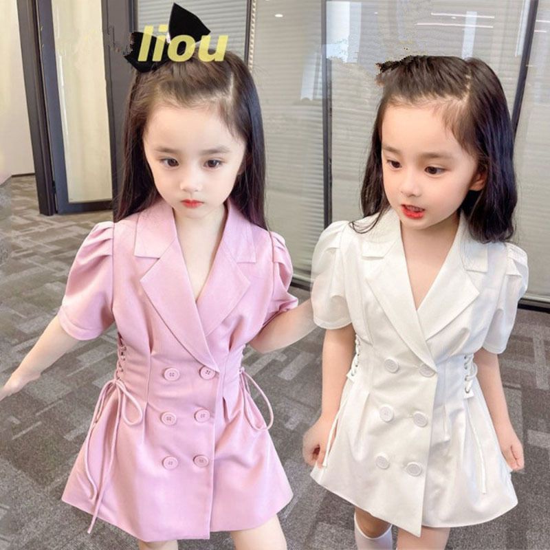 CHUBBI 79  Dress Anak Perempuan Mini Blazer