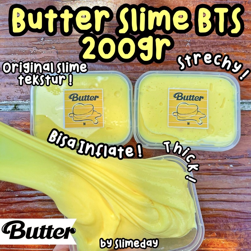 [PROMO]BUTTER SLIME BTS 200GR TERMURAH