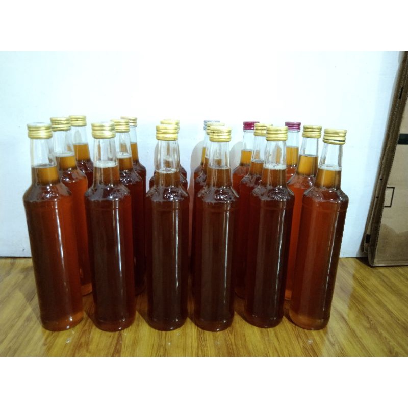 

Madu hutan asli (Tawon Gung) kemasan botol marjan 460mili