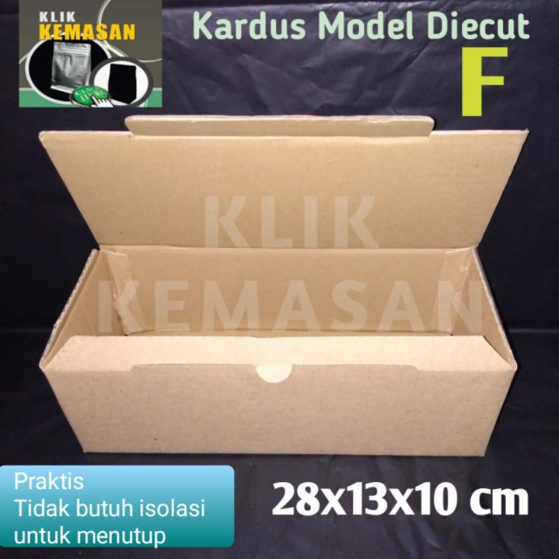

KARDUS F COKLAT 28X13X10cm BOX DUS KARTON KOTAK SEPATU POLOS HP