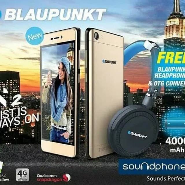 Smartphone Blaupunkt Soundphone S2 Free Headphone Shopee Indonesia