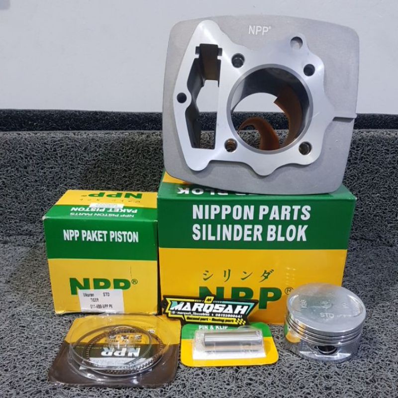 Blok TIGER NPP Blok Tiger Npp set piston tiger marqsah racing