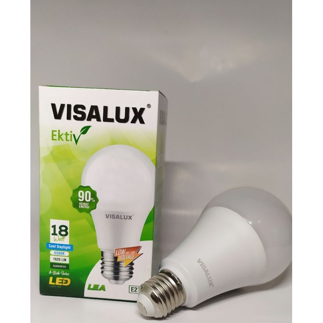 LAMPU LED 18 WATT VISALUX / Lampu Led Visalux 18w Grosir Bergaransi SNI Mirip Lampu Ecoking