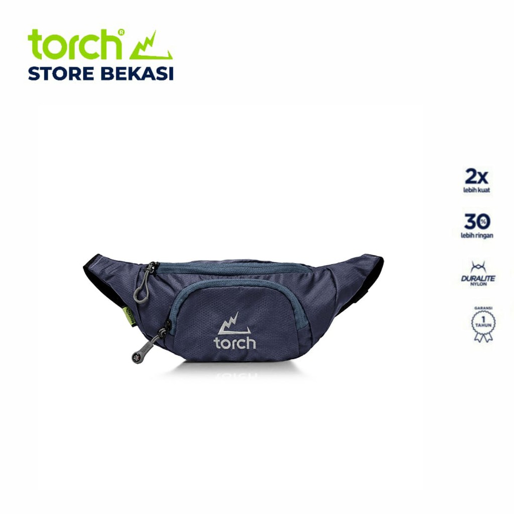  TORCH  TAS  WAISTBAG VALLEJO ABU Shopee Indonesia
