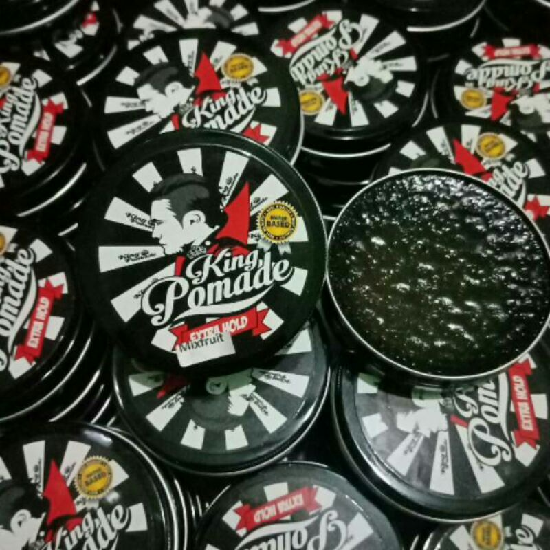 POMADE KING Waterbase ORIGINAL Sudah Bpom /UKURAN BESAR/ FREE SISIR SAKU