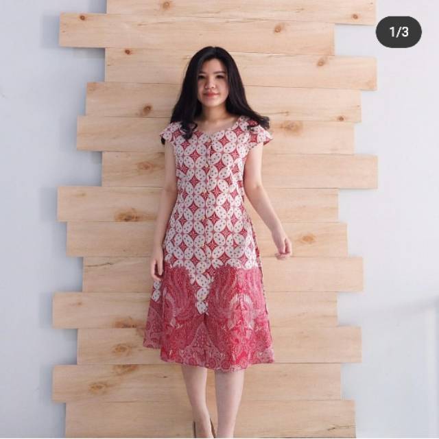 (ULLY) Preloved - DXF BATIK - Rachel Dress