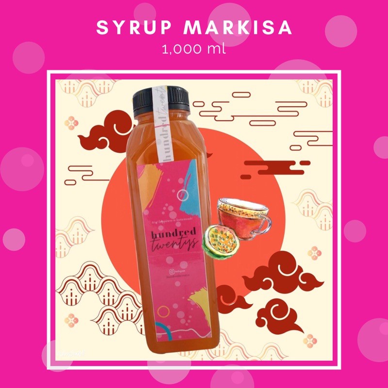 

Markisa | Sirup Markisa Asli | Passion Fruit - Homemade 1 liter