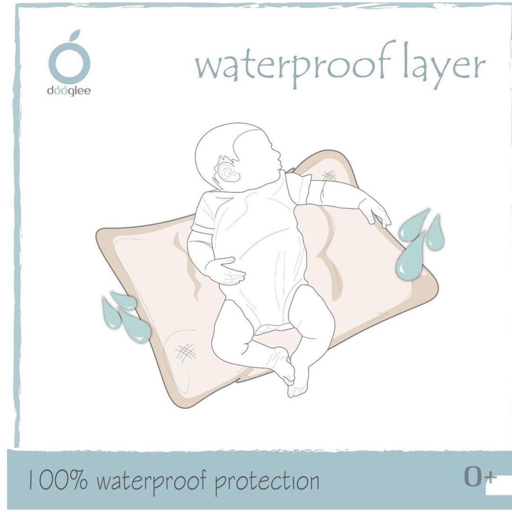 DOOGLE WATERPROOF LAYER/ PERLAK / PERLAK BAYI / PERLAK TIDUR BAYI