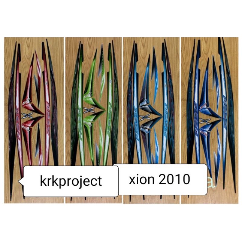 striping stiker lis yamaha xeon karbu 2010 2011