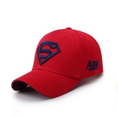 Topi Anak Bordir Superman - Topi Anak Karakter Superhero - Topi baseball anak