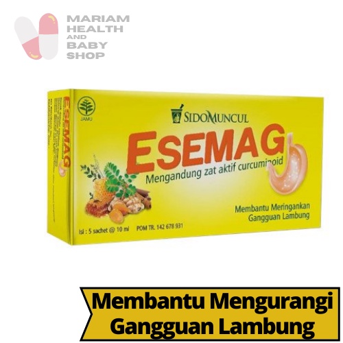 Sidomuncul Esemag Isi 5 Sachet | Obat Maag | Asam Lambung