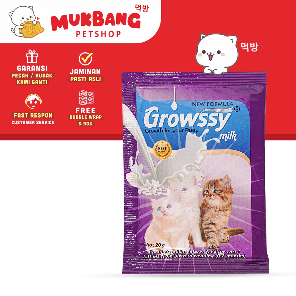 SUSU KUCING GROWSSY HARGA PER SACHET | mail.napmexico.com.mx